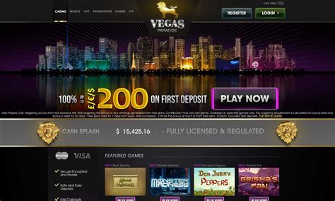 Vegasparadise casino aplicação